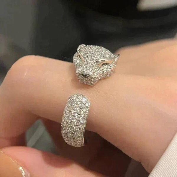 [ELANLUXE]PANTHERE 5.5MM ALL DIAMOND RING