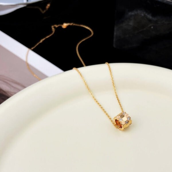 [ELANLUXE]BEE MINI PEDANT DIAMOND NECKLACE