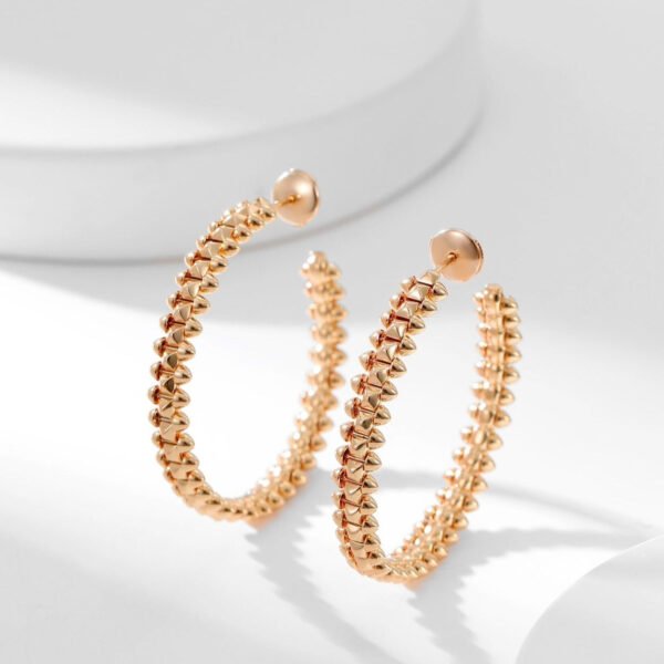 [ELANLUXE]CLASH HOOP EARRINGS