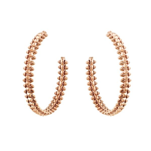 [ELANLUXE]CLASH LARGE HOOP EARRINGS