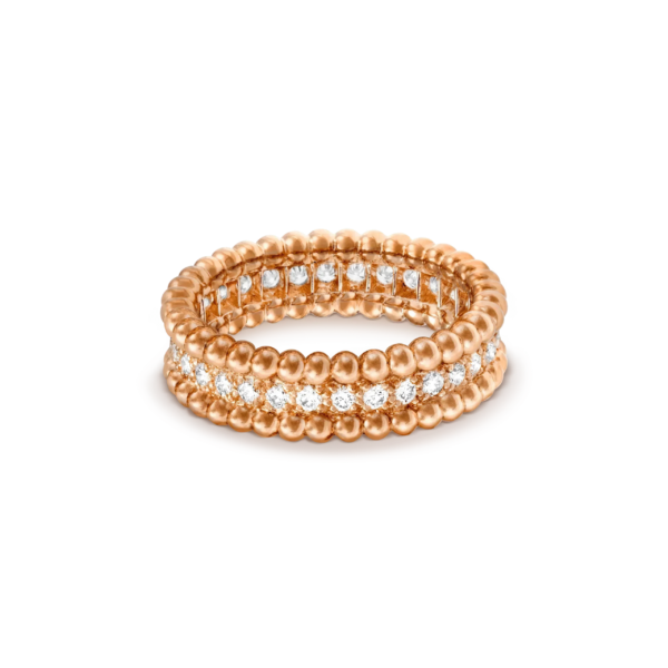 [ELANLUXE]PERLEE DIAMOND ROSE GOLD RING