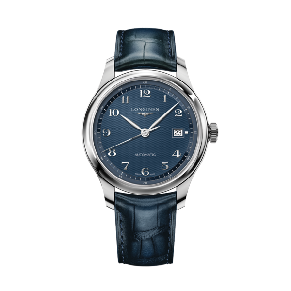 Master 39mm - Blue on Leather Strap