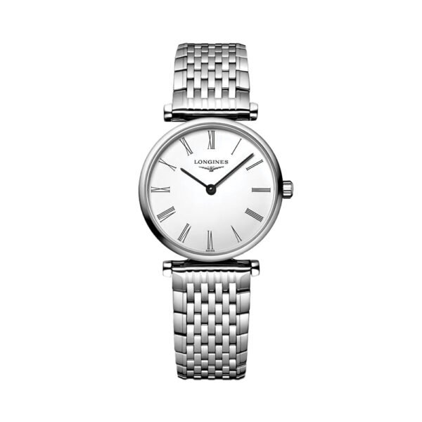La Grande Classique De Longines 24mm - White on Bracelet