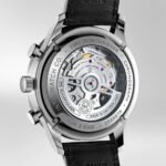 Replica Portugieser Chronograph IW371480 Rose Gold White Dial Brown Alligator Strap 40.9mm