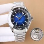 Automatic Mechanical Watch Replica Seamaster Black Dial 062203