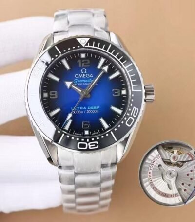 Automatic Mechanical Watch Replica Seamaster Blue Dial 062202