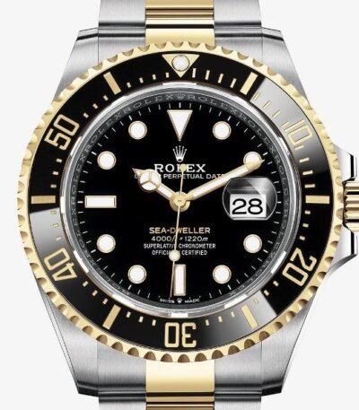 Automatic Watch Replica DeepSea Dark Gold Black Dial  100903