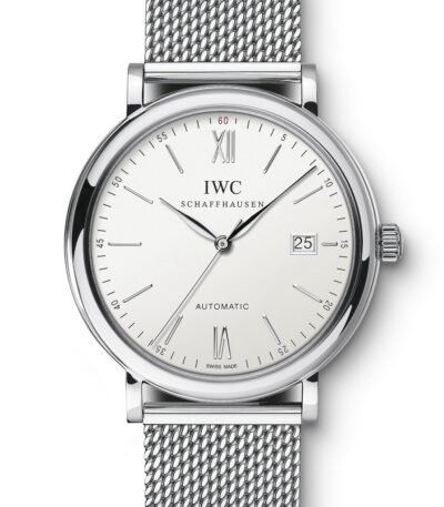 Replica Portofino Automatic IW356505 Steel White Dial Milanese Mesh Bracelet 40mm