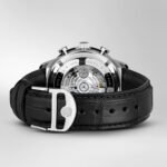 Replica Portugieser Chronograph IW371480 Rose Gold White Dial Brown Alligator Strap 40.9mm