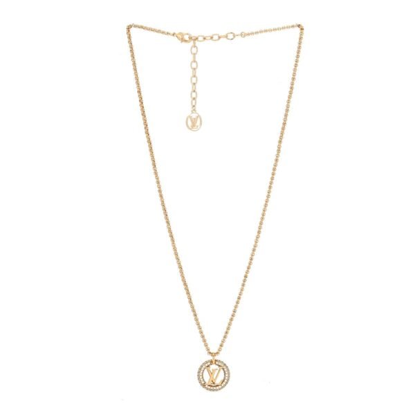 [ELANLUXE]BY NIGHT DIAMOND PAVED NECKLACE
