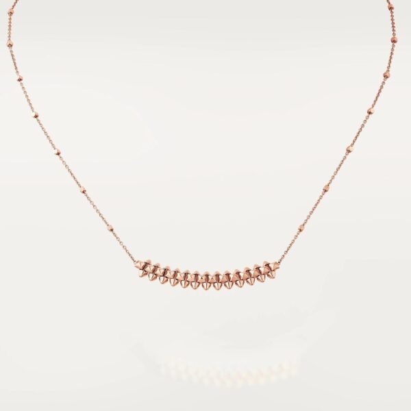 [ELANLUXE]CLASH PINK GOLD NECKLACE