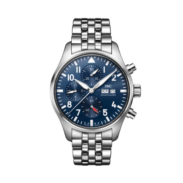 Pilot's Watch Chronograph 43mm - Blue on Bracelet