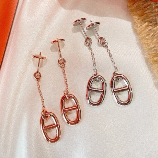 [ELANLUXE]CHAINE TASSEL EARRINGS
