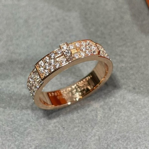 [ELANLUXE]KELLY PINK GOLD DIAMOND RING