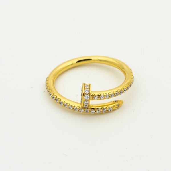 [ELANLUXE]JUSTE RING 1.8MM GOLD DIAMONDS
