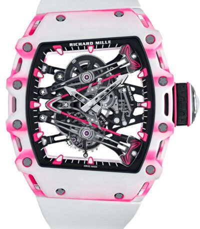 Richard Mille Rm 38-02 Tourbillon Bubba Watson  Pink Tourbillon Watch