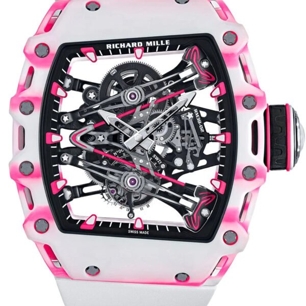 Richard Mille Rm 38-02 Tourbillon Bubba Watson  Pink Tourbillon Watch