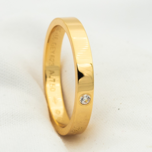 [ELANLUXE]LOVE RING 4MM 1 DIAMOND