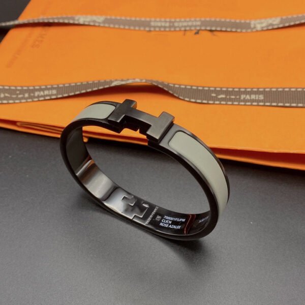[ELANLUXE]CLIC HM SO BLACK GREY BRACELET