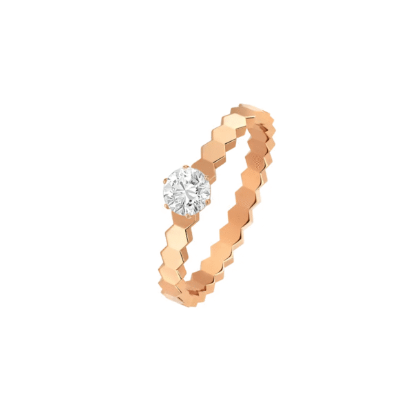 [ELANLUXE]BEE LOVE RING PINK GOLD 1 DIAMOND