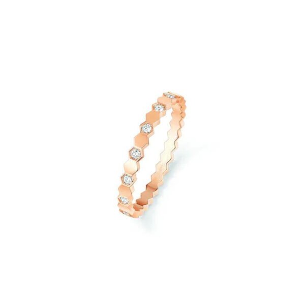 [ELANLUXE]BEE LOVE RING PINK GOLD DIAMOND