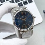 Replica Portofino Automatic IW356505 Steel White Dial Milanese Mesh Bracelet 40mm