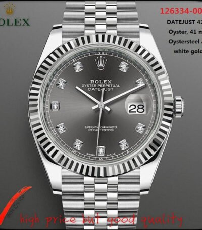 Automatic Watch for Men Replica DateJust Gray Dial
