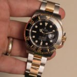Automatic Watch Replica DeepSea Dark Gold Black Dial  100903