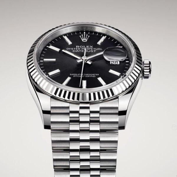Automatic Watch for Men Replica DateJust Gold Black Dial 40mm R061202