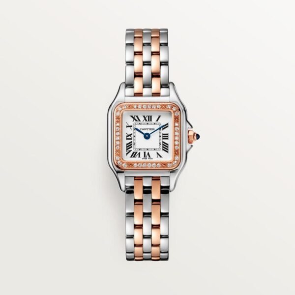 Replica Panthere 904l Stainless Steel Quartz Watch 27mm/22mm