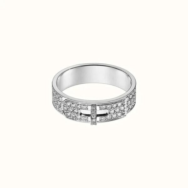 [ELANLUXE]KELLY SILVER DIAMOND RING