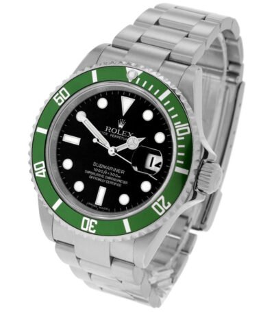 Brand Watch for Men Submariner Green Bezel