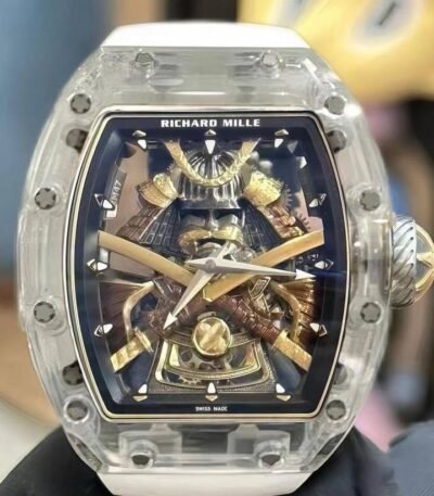 Richard Mille RM 47 Tourbillon Samurai White Sapphire – Limited Edition | DubaiLuxuryWatch