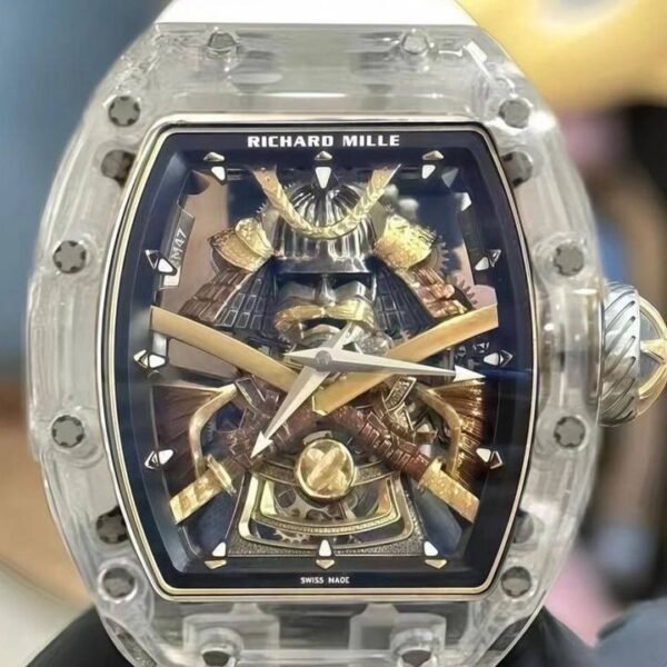 Richard Mille RM 47 Tourbillon Samurai White Sapphire – Limited Edition | DubaiLuxuryWatch