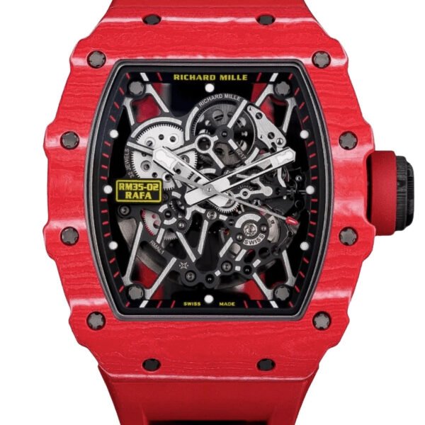 Richard Mille Rafael Nadal Signature Red 50mm X 44.5mm Men's Watch