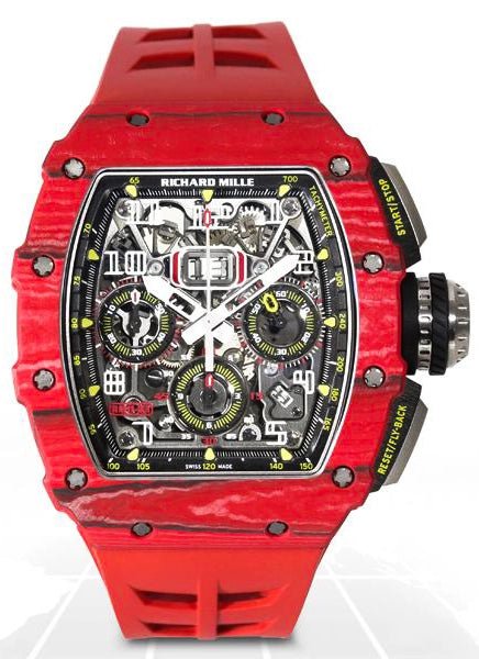 Richard Mille RM 11-03 Red Quartz TPT Flyback Chronograph