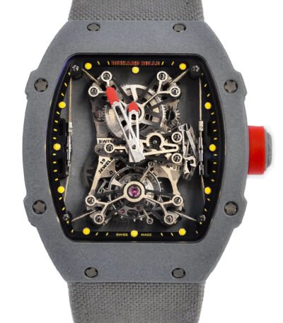 Richard Mille Rm 27-01 Tourbillon Rafael Nadal Men's Watch - Carbon Nanotubes Case, Velcro Strap