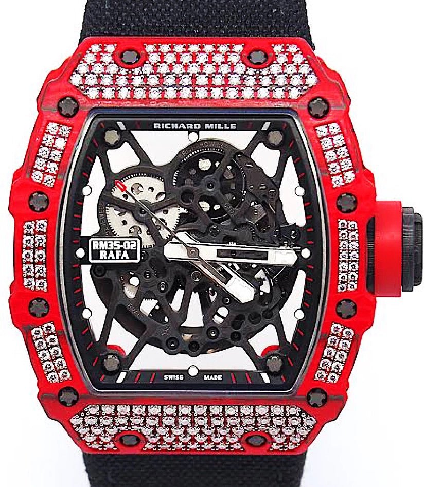 richard-mille-rm-35-02-rafael-nadal-diamond-red-quartz-tpt-49-94mm-x-44-5-mm-red-rubber-straps-men-s-watch-dubailuxurywatch Richard Mille Rm 35-02 Rafael Nadal Diamond Red Quartz Tpt 49.94mm X 44.5 Mm Red Rubber Straps Men’s Watch