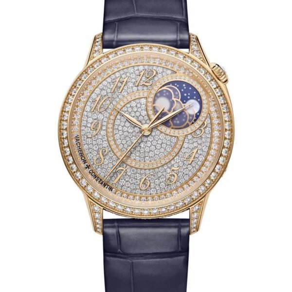 Vacheron Constantin Égérie Moon Phase Diamond-Paved