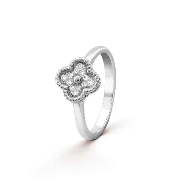 [ELANLUXE]CLOVER DIAMOND RING