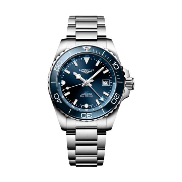 HydroConquest GMT 41mm - Blue on Bracelet