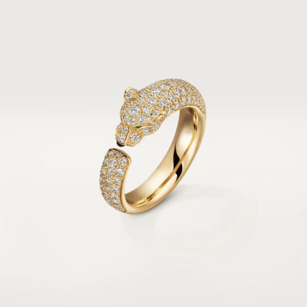 [ELANLUXE]PANTHERE PINK GOLD DIAMOND RING